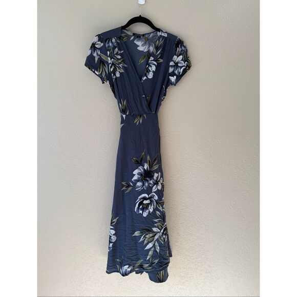 Yumi Kim Spin Me Around Silk Wrap Dress - Picture 3 of 8